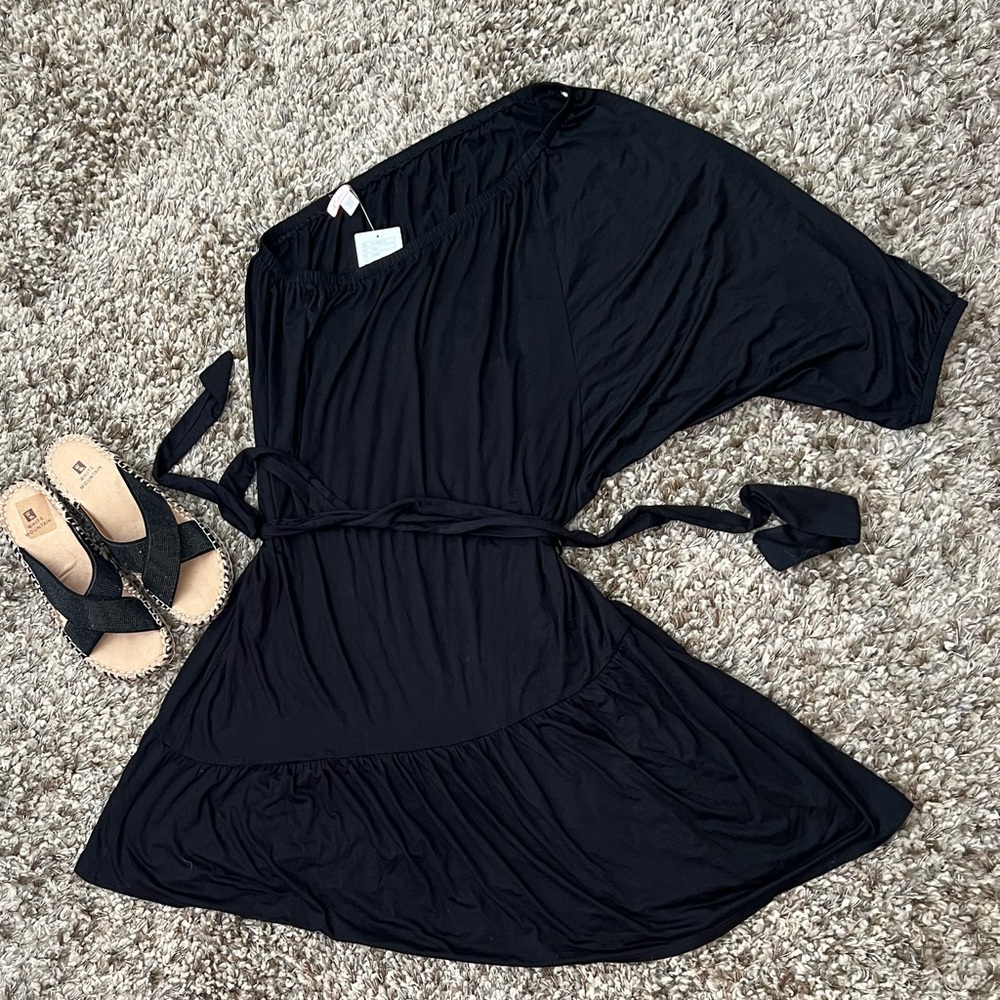 Urban Outfitters Off the Shoulder Wrap Dress